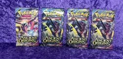 XY Ancient Origins - Sealed 4 Booster Packs- Pokemon XY TCG - Image 1