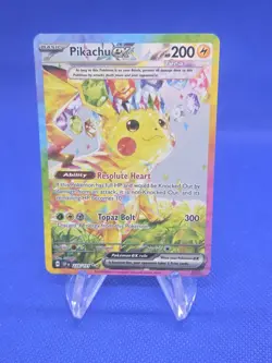 Pokemon Surging Sparks Pikachu ex 238/191 Special Illustration Rare Alternate NM - Image 1