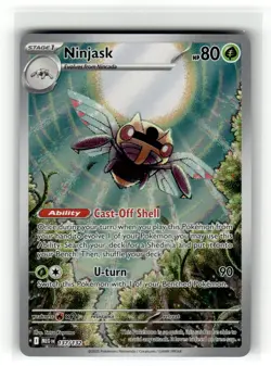 NINJASK - 137/132 - ILLUSTRATION RARE - MEGA EVOLUTION - POKEMON - - NM - Image 2