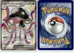 TOEDSCRUEL EX - 213/091 - SHINY ULTRA RARE - PALDEAN FATES - POKEMON - - NM - Image 1