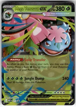 MEGA VENUSAUR EX - 013 - 013 - HOLO - ME: MEGA EVOLUTION PROMO - POKEMON - - NM - Image 2