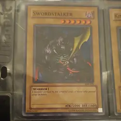 Konami Swordstalker SDK-025 Starter Deck Kaiba Monster ATK/2000 DEF/1600 - Image 1