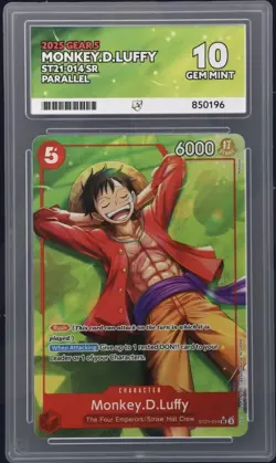 Monkey D Luffy Alt Art ST21-014 Starter Deck Gear 5 One Piece ACE 10 - Image 1