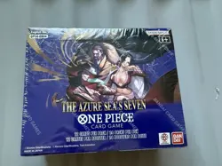 One Piece OP-14 | The azure sea’s seven | ENG | Booster Box NEW & FACTORY SEALED - Image 1