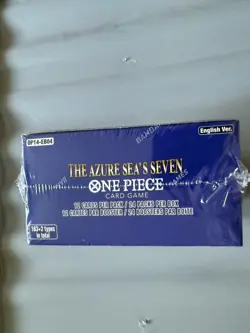 One Piece OP-14 | The azure sea’s seven | ENG | Booster Box NEW & FACTORY SEALED - Image 2