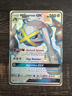 Metagross GX 157A/145 Alternate Art Holo Pokemon 2019 Pack Fresh NM - Image 1