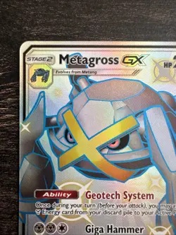 Metagross GX 157A/145 Alternate Art Holo Pokemon 2019 Pack Fresh NM - Image 2