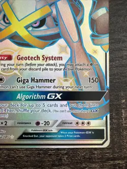 Metagross GX 157A/145 Alternate Art Holo Pokemon 2019 Pack Fresh NM - Image 4