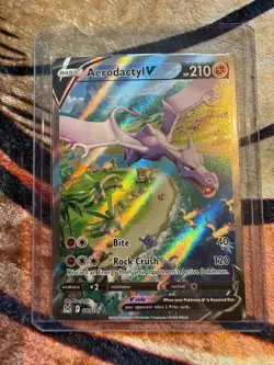 2022 Pokemon Sword & Shield Lost Origin #180/196 Aerodactyl V - Image 1