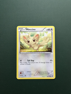 Pokemon TCG Minccino 88/114 Black and White Base Set Regular Common LP - Image 1