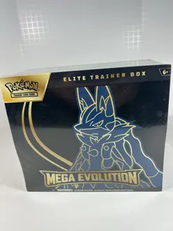 Pokemon TCG Mega Evolution Lucario Elite Trainer Box ETB Factory Sealed - Image 5