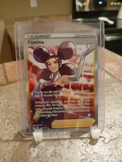 Pokemon TCG Fantina Full Art Trainer Ultra Rare SWSH11: Lost Origin 191/196 - Image 1