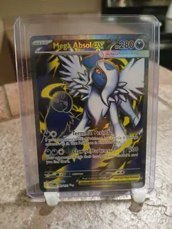 Pokemon TCG Mega Absol EX #161/132 Full Art Mega Evolutions Ultra Rare - Image 1