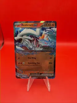 Pokemon Reshiram EX 030/159 Journey Together Stamped Promo Holo NM - Image 1