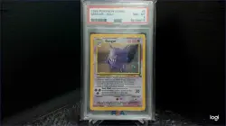 1999 Pokemon Fossil Gengar - Holo PSA 8 - Image 1