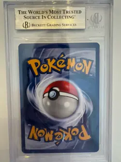 Pokemon Vileplume 17/18 Southern Islands WOTC 2001 Reverse Holo Beckett 7.5 - Image 2