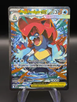 Pokemon TCG Mega Feraligatr EX 274/217 Ascended Heroes Special Illustration Rare - Image 1