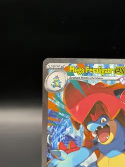 Pokemon TCG Mega Feraligatr EX 274/217 Ascended Heroes Special Illustration Rare - Image 2
