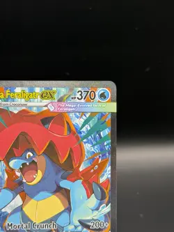 Pokemon TCG Mega Feraligatr EX 274/217 Ascended Heroes Special Illustration Rare - Image 4