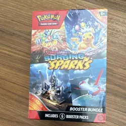 Pokemon Booster Bundle Box Scarlet & Violet Surging Sparks Pikachu Latias 2024 - Image 1