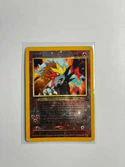 Pokemon TCG Entei Black Star Promo 34 DMG - Image 1
