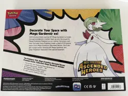 Pokemon TCG Ascended Heroes Premium Poster Collection Mega Gardevoir EX IN HAND - Image 2