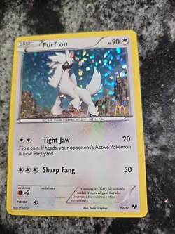 Pokemon Tcg Furfrou 012/012 McDonald's 2013 Holo Promo NM/VLP - Image 3