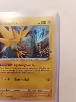 Zapdos 029/078 Pokemon GO Holo - Image 3