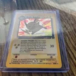 Dark Raichu Holo 83/82 Pokemon LP Almost Put This One On As Near Mint - Image 1