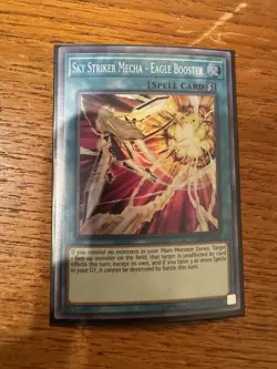 Yu-Gi-Oh! Sky Striker Mecha - Eagle Booster DASA-EN035 Super Rare Unlimited NM - Image 1