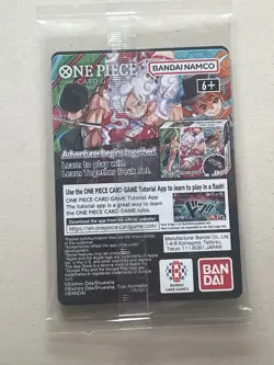 SEALED One Piece Monkey .D. Luffy US Voyage promo card - College Basketball - Image 2