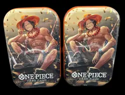 One Piece Tin Pack Set Vol 2 Factory Sealed 2 TIN LOT - Image 1