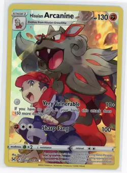 Pokemon TCG - Galarian Arcanine TG08/TG30 - Lost Origin - Trainer Gallery - Image 1