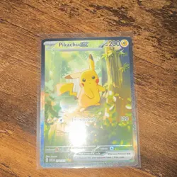 Pokemon Pikachu EX 276/217 Basic Ascended Heroes Full Art Holo Card *PACK FRESH* - Image 4