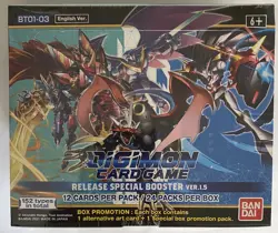 Digimon Card Game Series 01 Special Booster Display Version 1.5 - Image 2