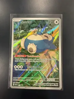 Snorlax 051 Sv: Scarlet & Violet Promo Cards Holo - Image 1