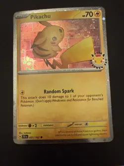 Pikachu (Pokemon Day 2026) 051/162 Miscellaneous Cards & Products Holo - Image 1