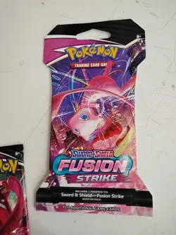 Pokemon TCG Sword&Shield Fusion Strike Booster Pack Random Art - 1 Pack=10 Cards 820650809170 - Image 3