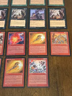 Lot of 34 Mirage Magic the Gathering Cards MTG, Varying Condition - Image 2
