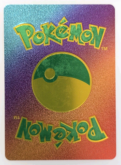 Pokemon Gengar 200hp Rainbow Foil Fan Art Collector Card TCG - Image 2