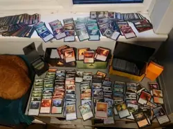 Mtg 1500+ Card Lot,.Mostly From Stx, znr & Dmu. Nm Inc Rares,Deck boxes 3.4kg+ - Image 1