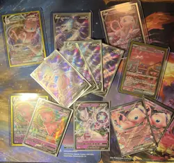 Mew Pokemon Card Lot | 13 Cards | VMAX, V, EX, Full Art | Mewtwo | NM Or Better - Image 2