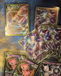 Mew Pokemon Card Lot | 13 Cards | VMAX, V, EX, Full Art | Mewtwo | NM Or Better - Image 4