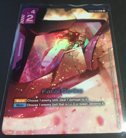 Gundam Card Game - Fatal Strike (C+) - UNPLAYED - NM - Image 1