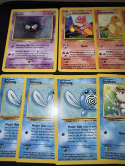 Vintage 1999 Pokemon 15 Card Lot Base Set 2 Charmander Gastly Charmeleon - Image 5