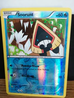 Pokemon Card Snorunt 21/101 Plasma Blast Rev Holo - Image 1
