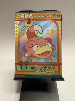 Slowpoke Eif Baby Pokemon Card KDJL-QR-005 Chinese Claw Machine Cards Elf Holo - Image 1