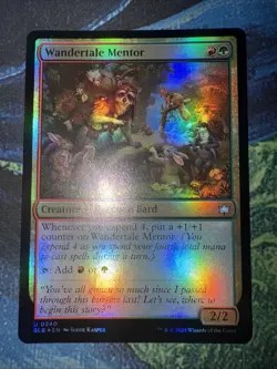 Wandertale Mentor Bloomburrow Foil - Image 1
