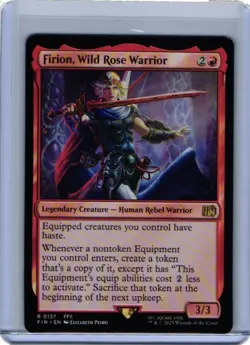 Firion, Wild Rose Warrior #137 (NM) Final Fantasy FIN Magic MTG - Image 1
