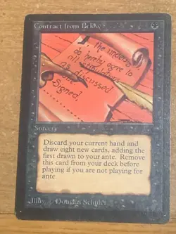 MTG Contract From Below Beta Magic the Gathering - Image 1